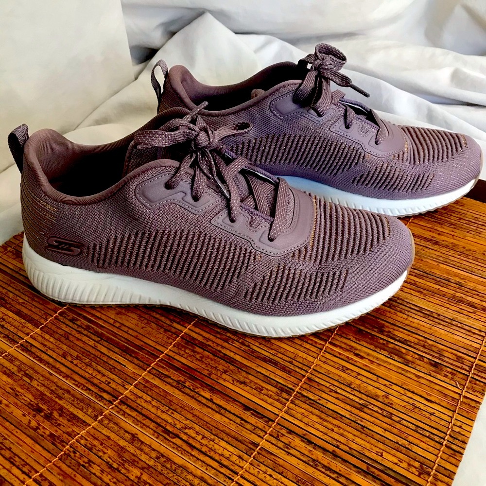 EUC Bob’s Sketcher’s Glamsquad Mauve Sneakers